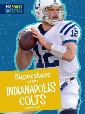 cover image of Superstars of the Indianapolis Colts
